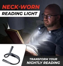  GearLight Hands-Free Rechargeable Book Light for Reading in Bed