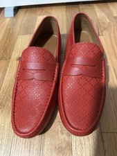 Authentic Gucci  Tobasco Leather Mens Loafer US8 EU41.5 GUCCI/UK7.5