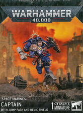 Captain with Jump Pack and Relic Shield - Space Marines - 40k  0 US TARIFFS 