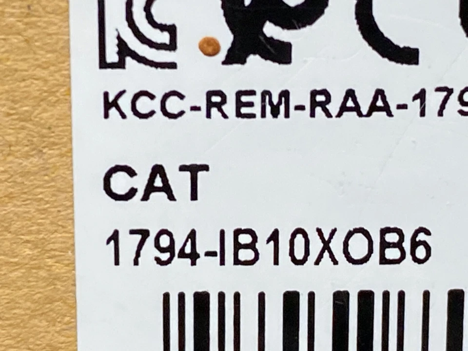 NEW Surplus Sealed 1794-IB10XOB6 A Flex I/O 24VDC Sink Input / Source Output - Image 2 of 4