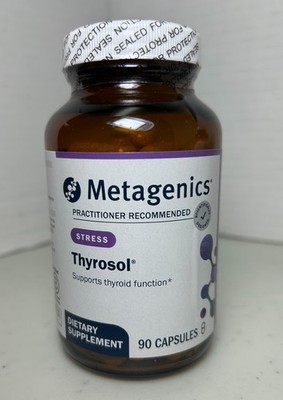 Metagenics Thyrosol Thyroid Supplement 90 Caps, New Sealed