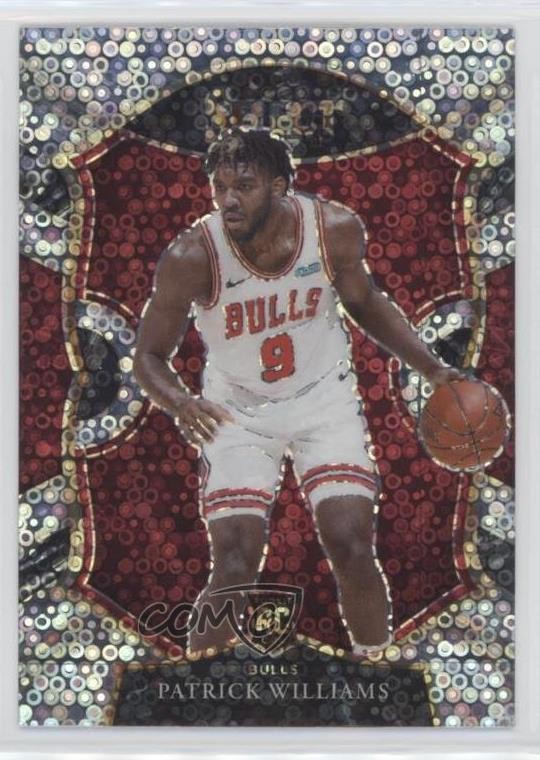 2020-21 Panini Select Concourse Disco Prizm Patrick Williams #64 Rookie RC 0g14