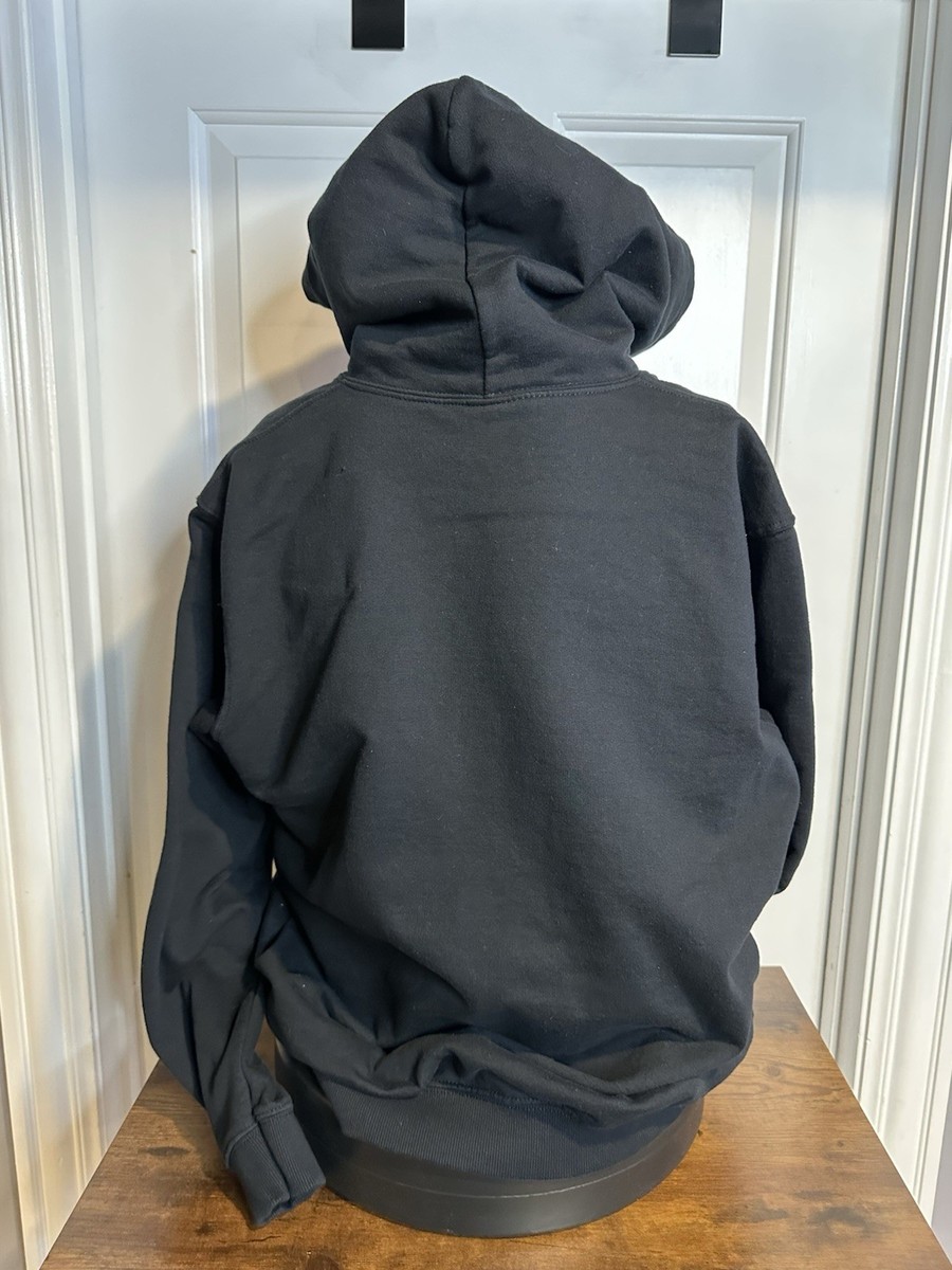 Supreme Hoodie Red Box Logo Black Long Sleeve Hooded- Men Size 2XL