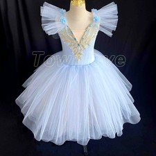 Long Ballet Dress Women Girls Ballerina Party Dress Ballet Dance Costumes