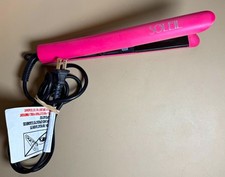 Soleil Pink Flat Iron Hair Straightener 1" Ceramic 450 F Swivel Cord 10HSC-B2