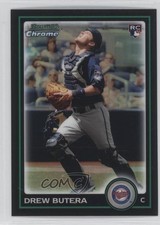 2010 Bowman Draft Chrome Refractor Drew Butera #BDP89 0o9