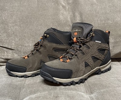 Eddie Bauer Men s Waterproof Hiking Boots Harrison Brown Size 13 NEW