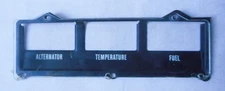 1970 - 1976 DODGE DART PLYMOUTH DUSTER ALTERNATOR TEMP FUEL DASH INSERT ORIGINAL