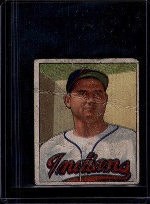 1950 Bowman Baseball #148 Early Wynn, Low Grade Filler (Marked Back) Cleveland