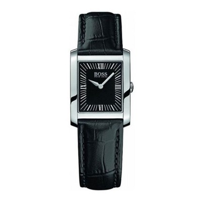 Hugo Boss Classic Women's Quartz Black Leather Watch 1502199