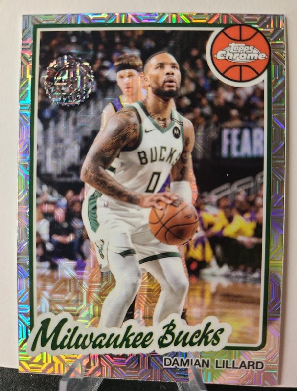 2025-26 Topps - 1980-81 Topps Chrome Silver Pack Damian Lillard #TC-DL