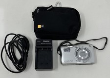 Nikon CoolPix S3700 20.1MP 8x Optical Zoom Digital Camera Silver Case USB 8GB SD