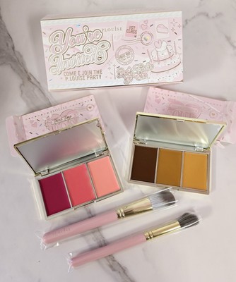 Plouise You're Invited Creme Rouge, Bronzer und Pinsel. my first wish Neu in OVP