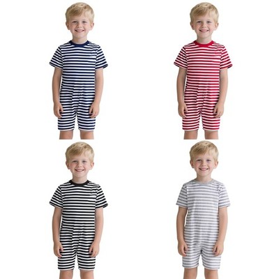 Unisex Kids Bodysuit One Piece Romper Easy Dressing Jumpsuit Anti-Strip Soft