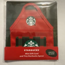 STARBUCKS GIFT CARD 2025 Christmas Coffeehouse Greeting Card Storefront - NEW!
