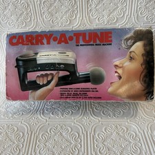 1990 Seiko Carry A Tune Music Machine Microphone Karaoke Works PARTY No Casette