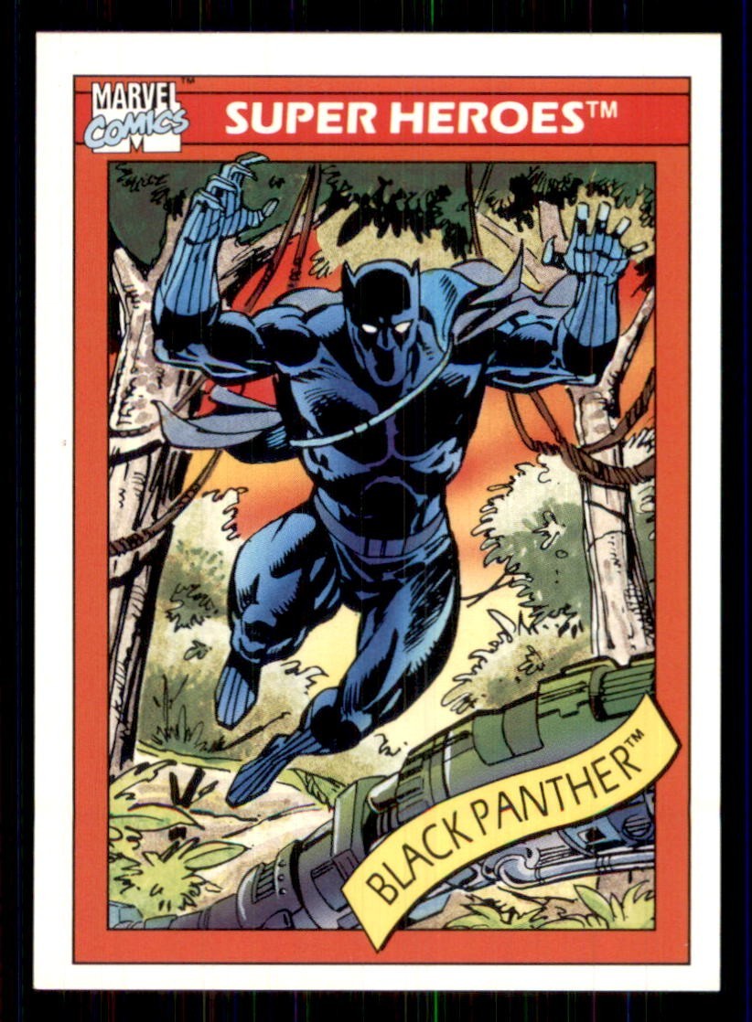 1990 Impel Marvel Universe Series 1 #20 Black Panther