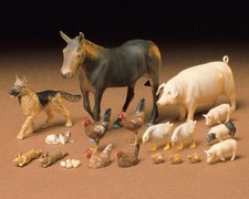 Tamiya 1/35 Livestock Set Kit Diorama Set TAM35128 