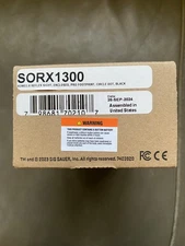 Sig Sauer ROMEO-X Enclosed PRO Red Circle/Dot Reflex Sight SORX1300