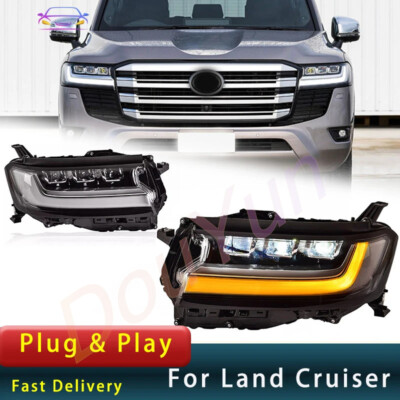 2PCS Upgrade für Toyota LAND CRUISER LC300 2021-2023 LED Scheinwerfer Projektor