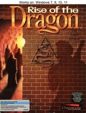 Rise of the Dragon PC Game 1990 Dynamix Windows 10 11