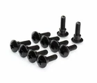10x Gilera Piaggio Fairing Bolt Black Runner Tph Zip Nrg Bolts Set