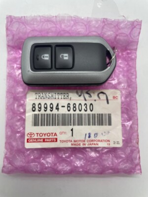 Toyota Wish 2 Button Smart Entry Remote 312mhz Japan Spec 89994