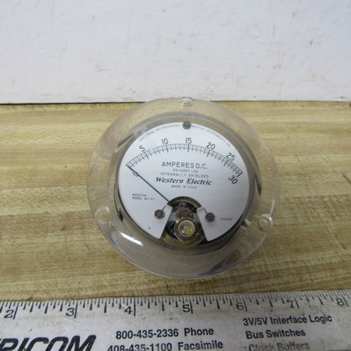 METER PANEL DC AMMETER 1A 2A 3A 5A 10A 15A 20A 50A - Picture 108 of 126