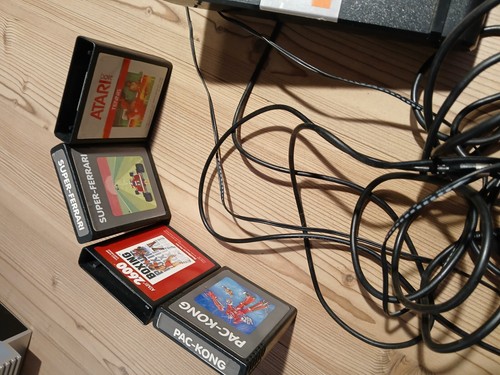 Atari 7800 Konsole No. PAL B, mit 5 Spiel - Module für Atari7800 - Bild 8 von 16