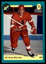 1991 CLASSIC HOCKEY PREMIERE EDITION #42 SANDY McCARTHY MINT