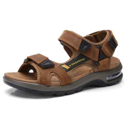 Fashion Men's Sandals Summer Soft Beach Sandals Comfortable Outdoor Sandals