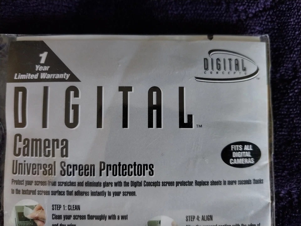 12 Protectores de Pantalla para Cámaras Digitales Universal a Granel hasta 2" Foto 3 de 3