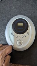 AudioVox Portable CD Player Model DM8220S Silver Not Working Read