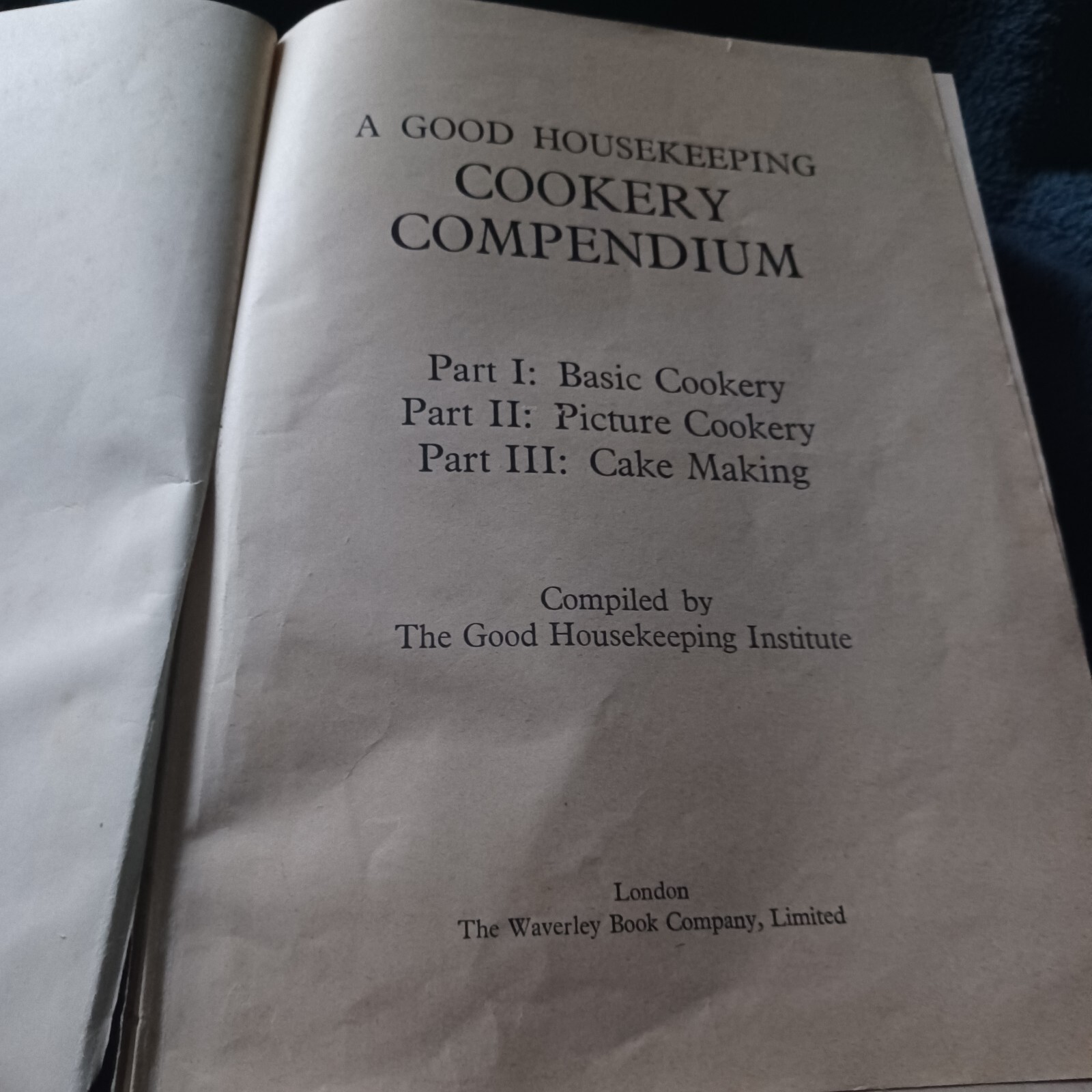 Good Housekeeping Cookery Compendium 1950s Vintage Cook Book eBay