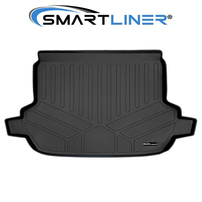 #ad SMARTLINER Custom Fit Cargo Trunk Black Liner Mat 2014 18 Subaru Forester $108.99