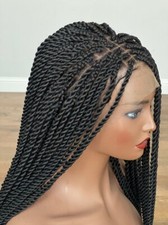 Knotless Braided Wig Full Lace Wigs Twist Braided Wig For Black Women Braids Wig