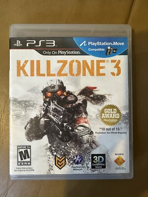 Killzone 3 PS3 Mint Disc And Manual (Sony PlayStation 3, 2011, PlayStation 3)