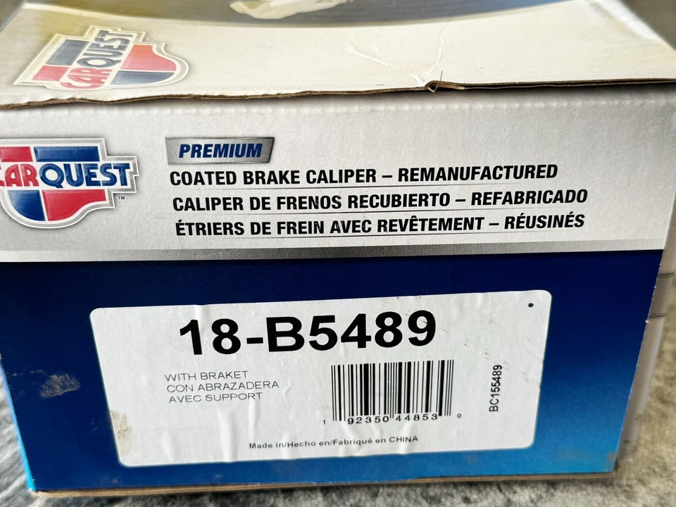 Задний левый тормозной суппорт с кронштейном подходит для Dodge Grand Caravan 13–16 годов выпуска 3,6 л V6 18-B548 - Изображение 3 из 4