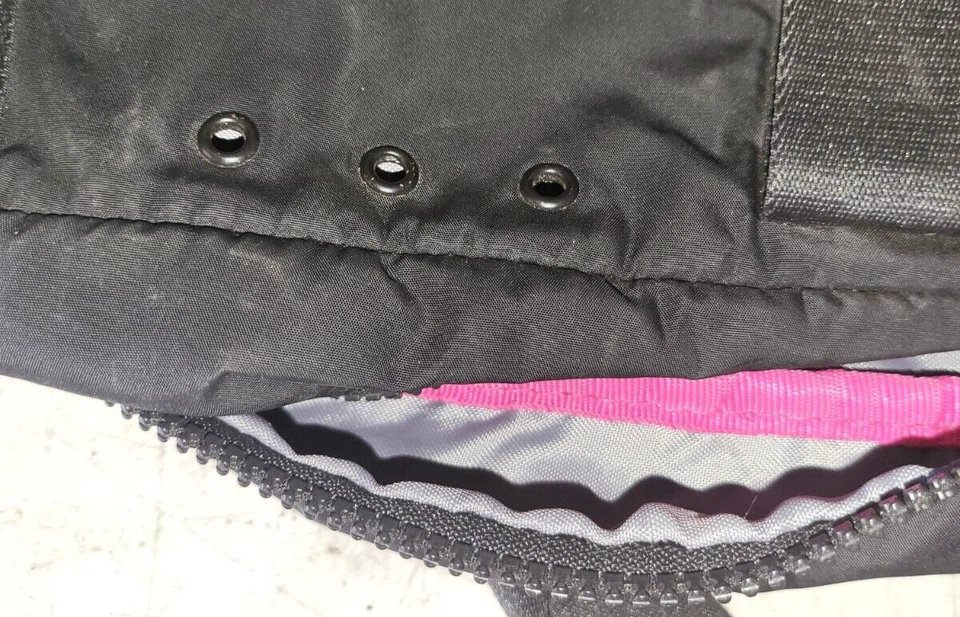 Adidas Duffle Bag Black Pink Mesh Lining Gym Travel Casual Lightweight - Image 4 of 4