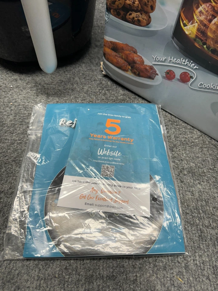 Proctor Silex negro 1,5 qt. Freidora de aire programable Foto 2 de 4