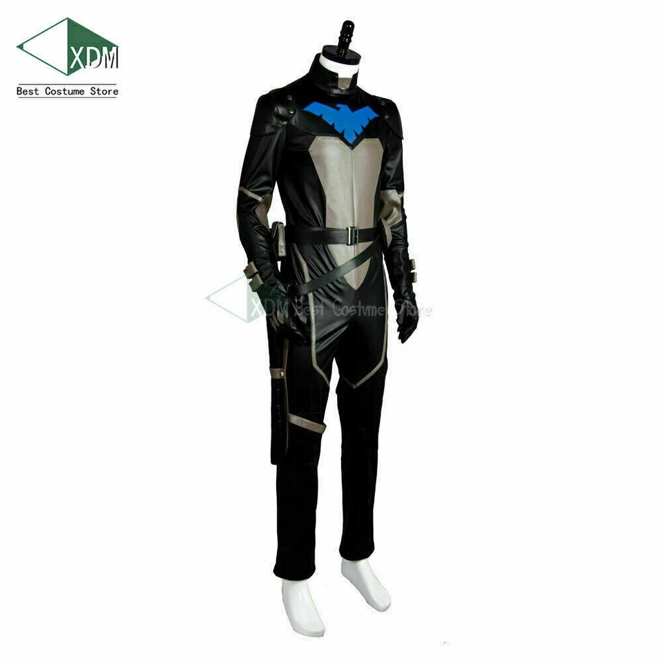 Young Justice S2 Nightwing Robin Disfraz Disfraz Halloween Adulto Conjunto Máscara* Foto 3 de 4