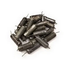 Lot of 25 Vintage Sprague Vitamin Q .01 uf 600V Capacitors Guitar Tone Caps