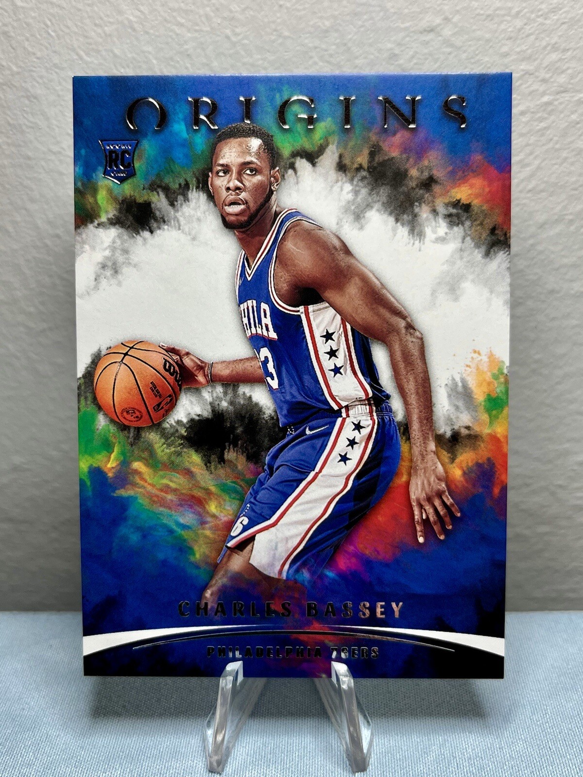 Charles Bassey 2021-22 Origins #89 RC Rookie 76ers Spurs