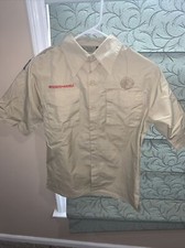 Boy Scout BSA UNIFORM SHIRT New Style Youth Large Short Sleeve F11