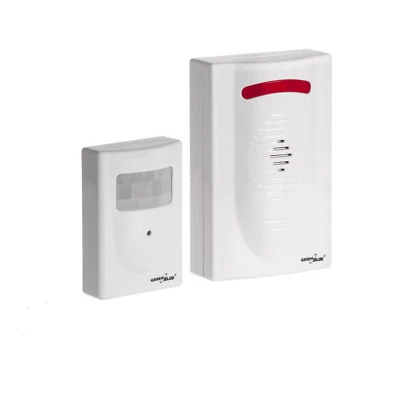 MACLEAN Funk Alarmanlage mini Bewegungsmelder Wireless Alarm Sensor Funksignal Schalter