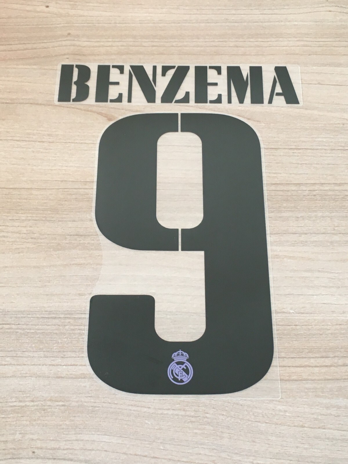 Flocage officiel JUNIOR BENZEMA N 9 2022-2023 HOME AWAY REAL