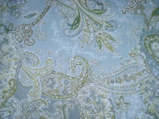 Pottery Barn Sienna Paisley Print Euro Sham 30"x31"