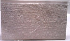 1/24 1/2" Garage Diorama Model Car Building Structure Brick Wall Hydrocal