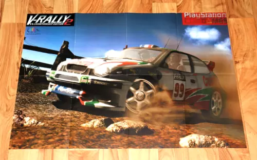 1999 V-Rally Championship Edition 2 / Bugs Bunny Lost in Time Vintage Poster