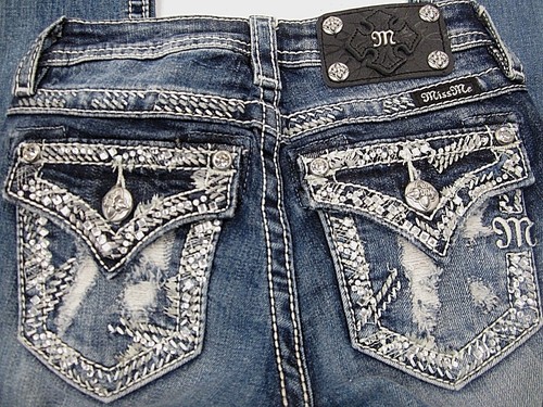 NWOT Girl's Miss Me Jeans JK8417S2 Flap 